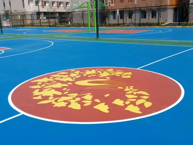 杭州临安中学羽毛球场